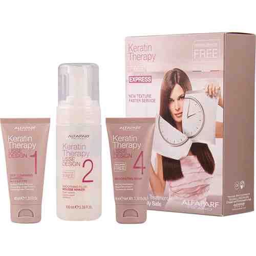 Alfaparf Keratin Therapy Liss Design Express Intro Kit Salon Direct